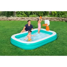 imagen de Bestway: Dunk N' Splash™ piscina de baloncesto con aro 251x168x102cm 2