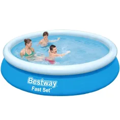 Bestway: Fast Set piscina inflable con borde 366x76cm