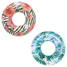 Bestway: Flotador con diseño tropical en dos versiones 119cm 1ud