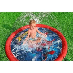 imagen de Bestway: Piscina de chapoteo con pulverizador de agua de Spider-Man™ 165cm 3
