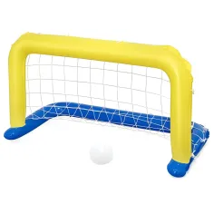 Bestway: Portería de waterpolo inflable con red 142x76cm