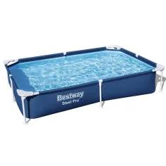 Bestway: Steel Pro piscina de marco de metal 221x150x43cm