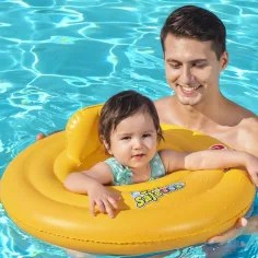 imagen de Bestway: Swim Safe - Flotador de bebé con tres anillos 69cm 2