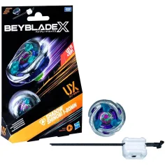 Beyblade X Starter pack: Shadow Shinobi 1-80MN peonza de inicio - Hasbro
