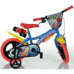 Bicicleta infantil Superman tamaño 12 - bicicleta Dino Bikes