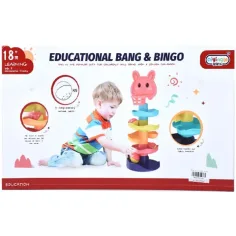 Bingo conejo pista de canicas
