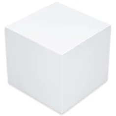 Bloc de notas en forma de cubo 8,5x8,5x8,5cm de 1000 hojas