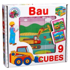 Bloque de cuentos de construcción de 9 piezas