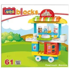Bloques Cafetería Rodante Juego de Construcción 61 piezas