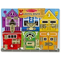 Bloques de cerraduras y pestillos - Melissa & Doug