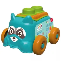 imagen de Bloques de construcción suaves para el desarrollo de habilidades en caja de animales rodantes - Clementoni 3