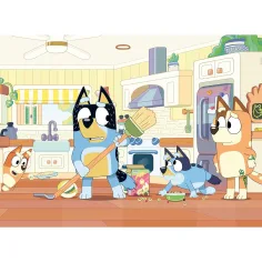 imagen de Bluey 2 en 1 Eco puzzle y colorear de 60 piezas 70x50cm - Lisciani 2