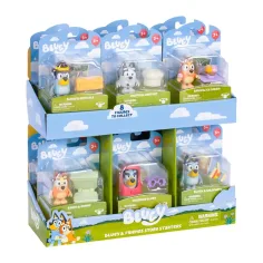Bluey: Bluey y sus amigos conjuntos de juguetes coleccionables 1ud