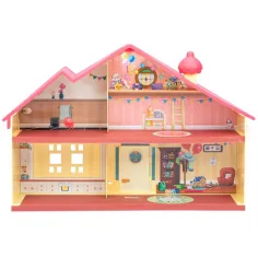 imagen de Bluey: Casa familiar festiva set de juego con figura festiva de Bluey 5