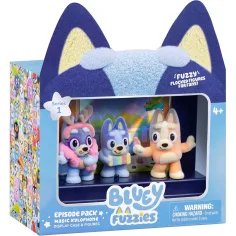 Bluey Fuzzies Episodio set de 3 piezas - Xilófono mágico