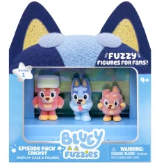 imagen de Bluey Fuzzies set de 3 - Cricket 1