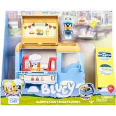 Bluey: Juego de coche de buffet con figura de Bluey