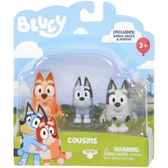 Bluey: Juego de primos - Bingo, Muffin, Socks