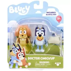 Bluey: Paquete de figuras de personajes dobles - Médico