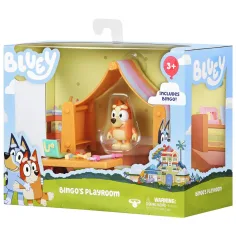 Bluey: Set de figura de juego de la mini habitación de Bingo