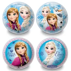 Bola de goma de Frozen 14cm en dos versiones