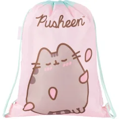 Bolsa de deporte rosa Pusheen, mochila 34x43cm