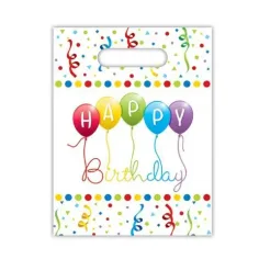 Bolsa de fiesta Happy Birthday 6 unidades