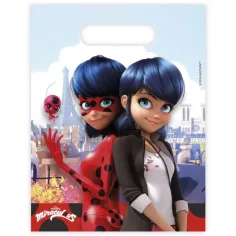 Bolsa de fiesta Miraculous set de 6 piezas