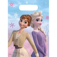 Bolsa de regalo con diseño de Frozen 2, set de 6 piezas