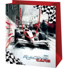 Bolsa de regalo grande de coche de Fórmula 1 26x13x33cm