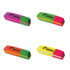 imagen de Borrador bicolor neón en varias versiones 1ud 2