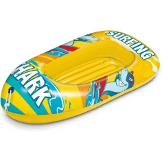 Bote inflable con diseño de tiburón 112cm - Mondo Toys