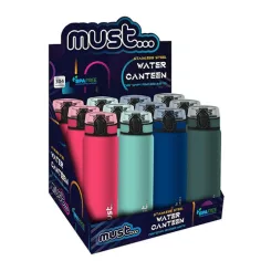 Botella de metal Must 600ml en varias versiones