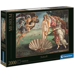 Botticelli: El nacimiento de Venus Puzzle Museo HQC 2000 piezas - Clementoni
