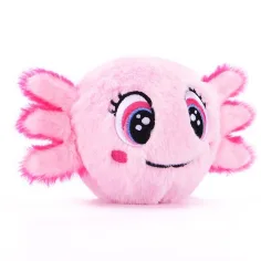 imagen de Bouncibles: Pelota de peluche rebotante - Bubbles, el axolote rosa 2