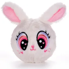 Bouncibles: Pelota de peluche rebotante - Evie el conejo blanco