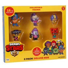 imagen de Brawl Stars mini figuras en caja set de 8 piezas 2