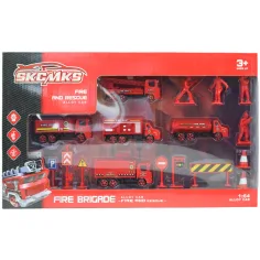 imagen de Brigada de Bomberos: Set de coche de bomberos con accesorios 4