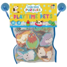 imagen de Buddy & Barney Juguete de baño puzzle - Animales juguetones 1
