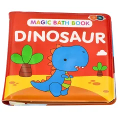 Buddy&Barney Juguete de Baño: Libro de Baño de Dinosaurios que Cambia de Color
