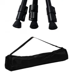 imagen de Caballete de metal con bolsa de transporte 95-160cm 4