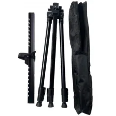 Caballete de metal con bolsa de transporte 95-160cm
