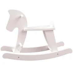 Caballo de madera blanco - Woodyland