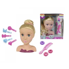 imagen de Cabeza de muñeca rubia con accesorios - Simba Toys 2
