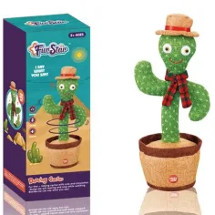 Cactus bailarín con música