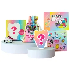 Caja Sorpresa Hello Kitty con figura y pegatinas