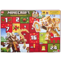 Calendario de Adviento de Minecraft con 24 sorpresas – Mattel
