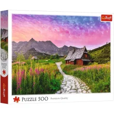 imagen de Camino hacia las cumbres de los Tatras – rompecabezas de 500 piezas – Trefl 1