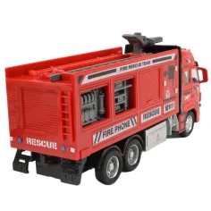 imagen de Camión de bomberos: Camión de bomberos con grúa y sonido de 20cm 4