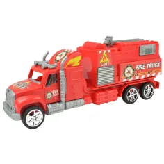 imagen de Camión de bomberos: Camión de bomberos con rueda de inercia en dos versiones de 26 cm 6